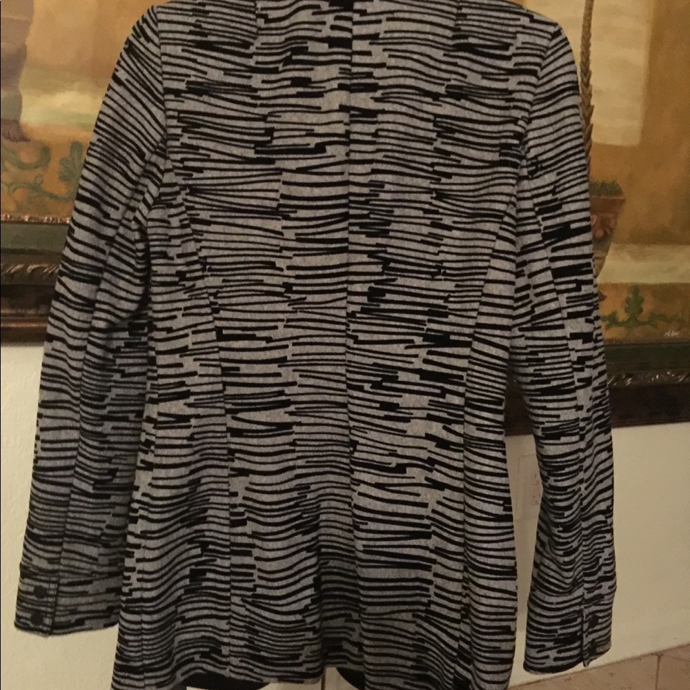 Black and Silver Per Se Jacket